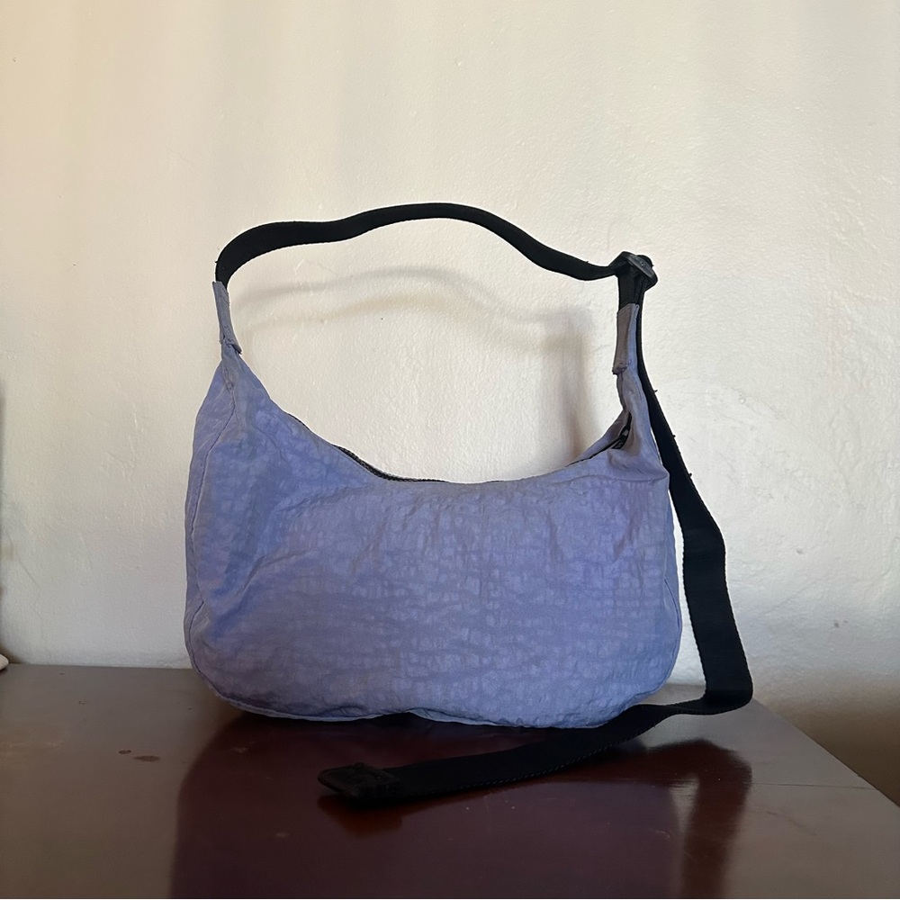 BAGGU Bluebell Crossbody Bag with Black Strap - Deadstock
